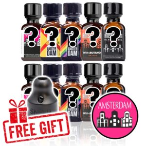 Amsterdam Party Pack 10 x 24ml + Gratis XTRM SNFFR