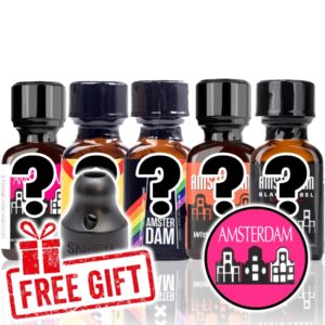 Amsterdam Party Pack 5 x 24ml + Gratis XTRM SNFFR