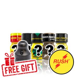 Rush Party Pack 5 x 10ml + Gratis XTRM SNFFR