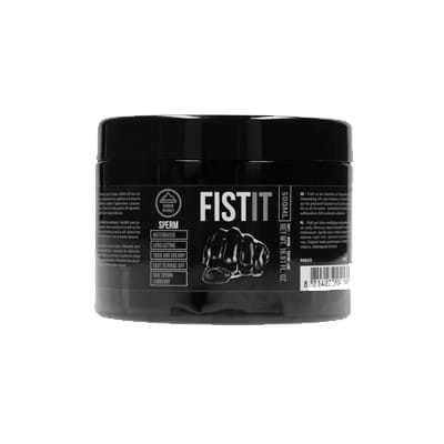 Fist-It Black Label Sperma Glijmiddel op Waterbasis - 500 ml