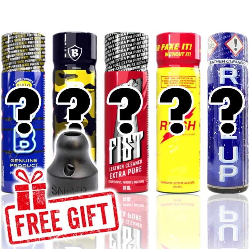 Hoog Party Pack 5 x 24ml + Gratis XTRM SNFFR