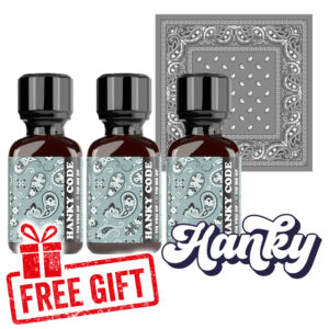 3x Hanky Code Grey 24ml + Gratis Hanky