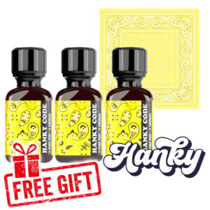 3x Hanky Code Yellow 24ml + Gratis Hanky