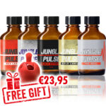 5 x Jungle Pulse 25ml + Gratis Vortex Power Sniffer naar keuze